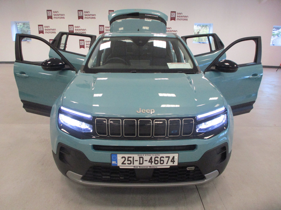 2025 Jeep Avenger AVENGER BEV 54KWH ALTITUDE 156HP €33,245