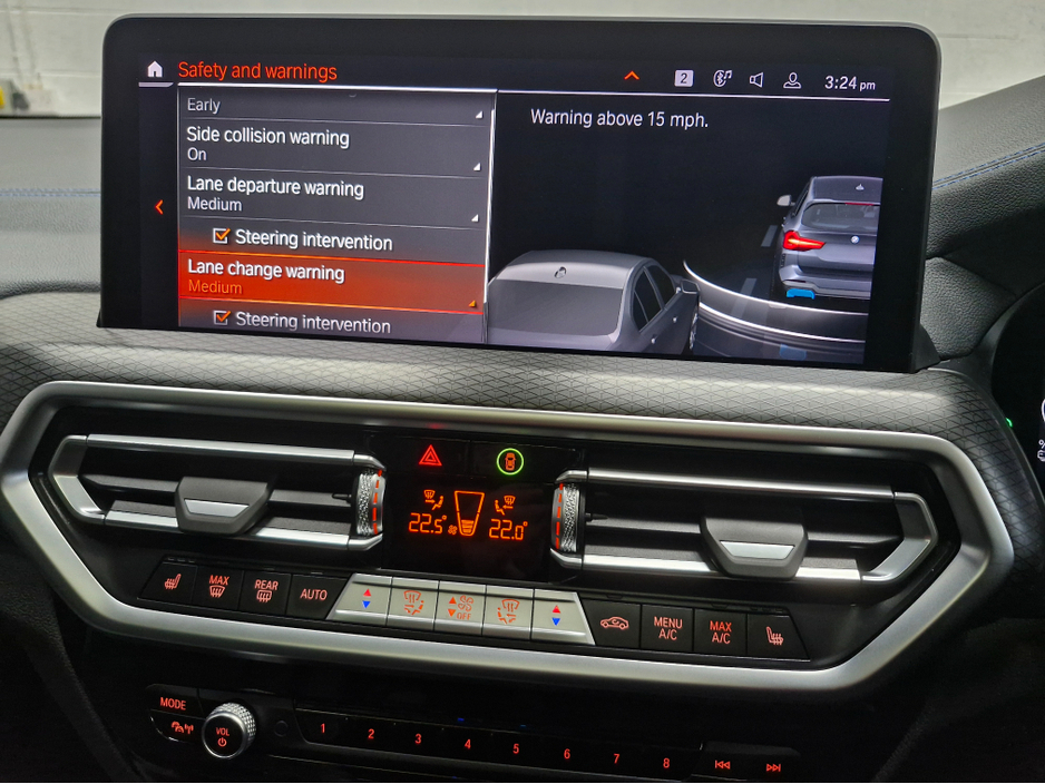 2022 BMW iX3 222 IX3 M SPORT PRO (HIGH SPEC) VIS PACK+LASER-  COMFORT PACK PLUS- DRIVER ASSISTANT PROF- PARKING ASSIST PLUS- TECHNOLOGY PACK PLUS - HARMON KARDON - ACTIVE CRUISE CONTROL -- HARMON KARDON - HEADS UP €36,995