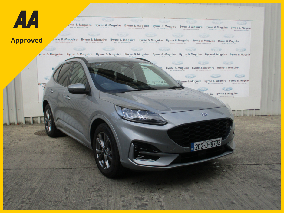 2020 Ford Kuga ST-LINE X 5DR 1.5 TD 120 S6. S6.2 M6.  NEW TIMING BELT FITTED  AND FULLY SERVICED WITH 12 MONTHS WARRANTY AND 12 MONTHS AA COVER !!! €24,950