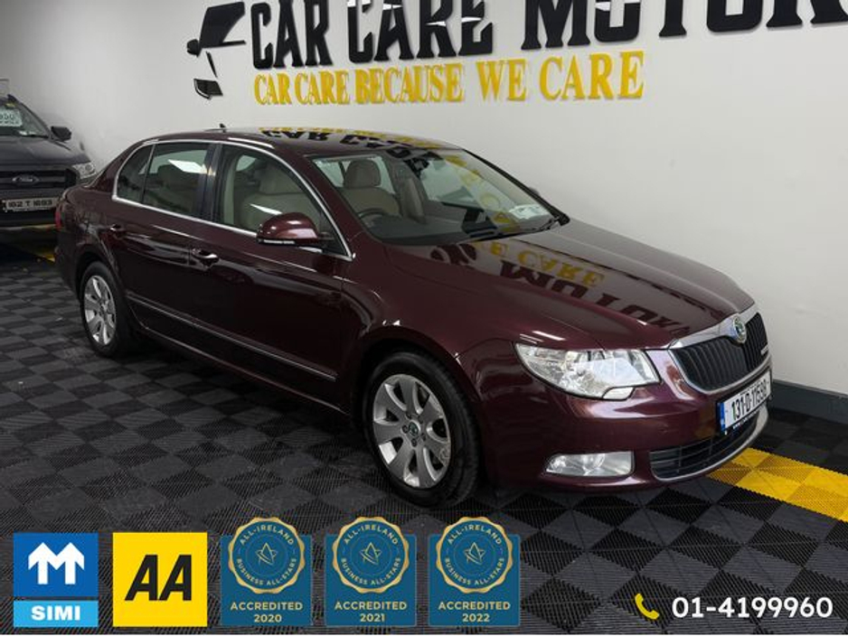 2013 Skoda Superb Eleg GL 1.6tdi 105HP 4DR €7,777