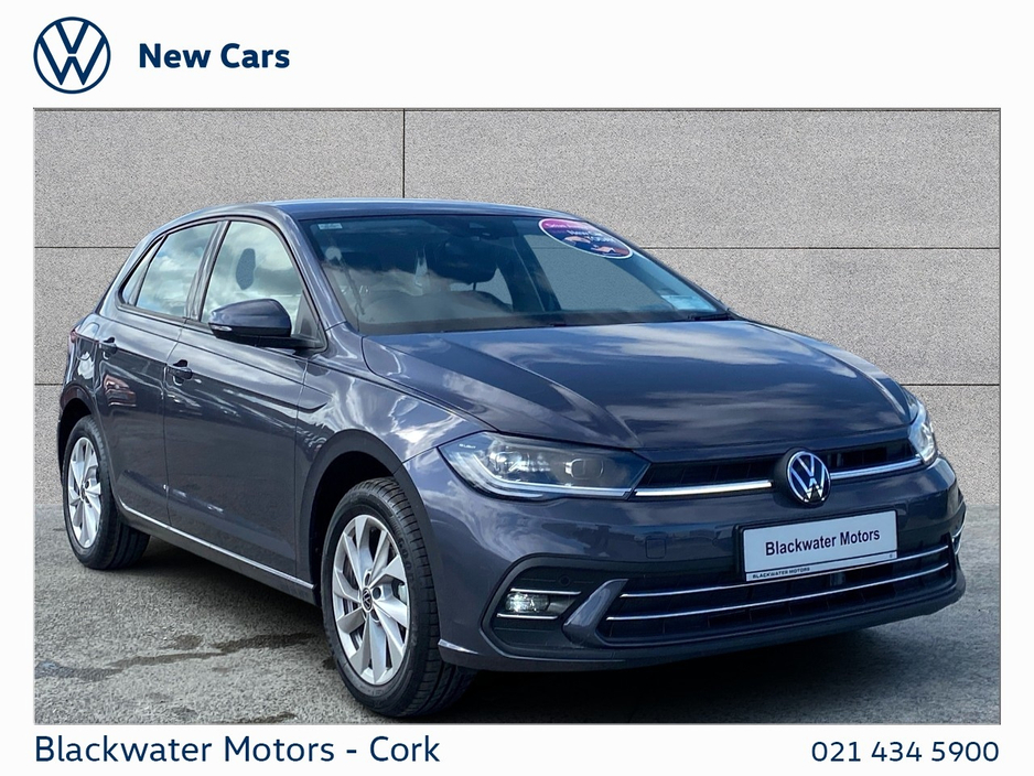 2026 Volkswagen Polo Style 1.0TSI 95BHP WITH UPGRADED ALLOYS *ORDER YOUR 261 TODAY* €32,415