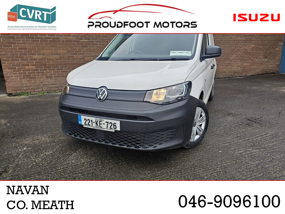 2022 Volkswagen Caddy CARGO TDI 75HP MANUAL 6SPEED FWD 5DR €14,950