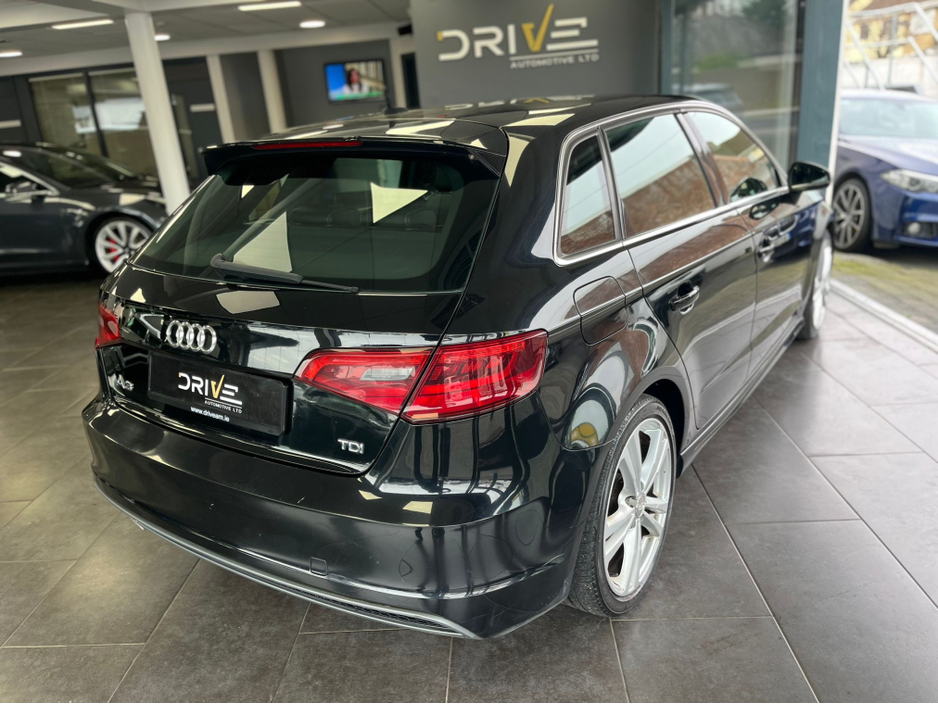 2014 Audi A3 1.6 TDI S LINE SPORTBACK 108 108BHP 5DR €7,900