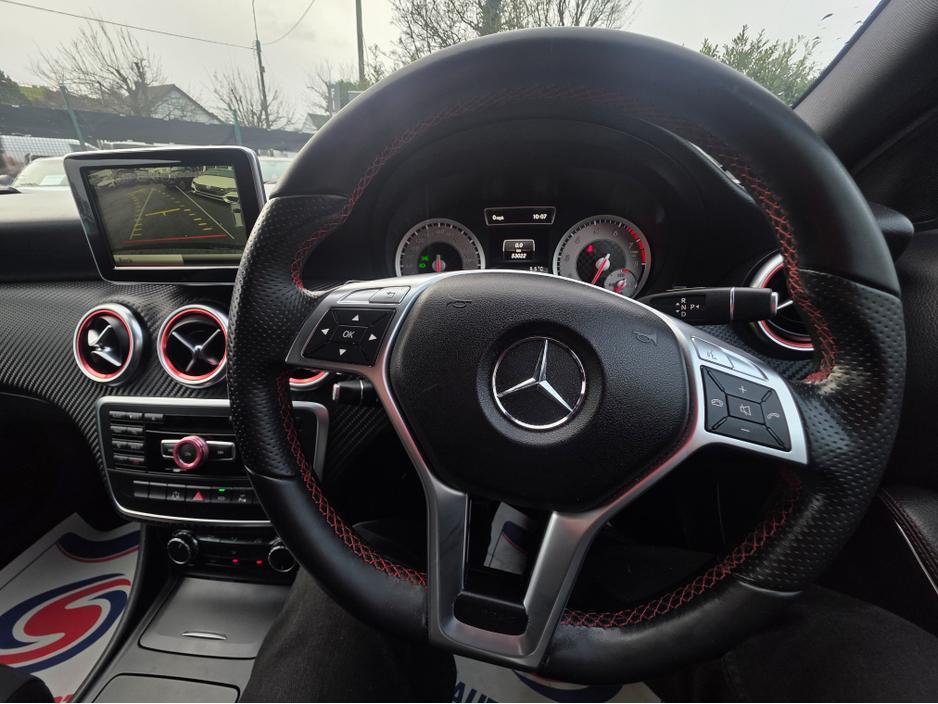 2014 Mercedes-Benz A Class A180 AMG LINE - SAT NAV PACK - HALF LEATHER  SEATS - REV CAMERA / HI SPEC / SYSTEM LOW ROAD TAX BAND / SIMI DEALER €14,450