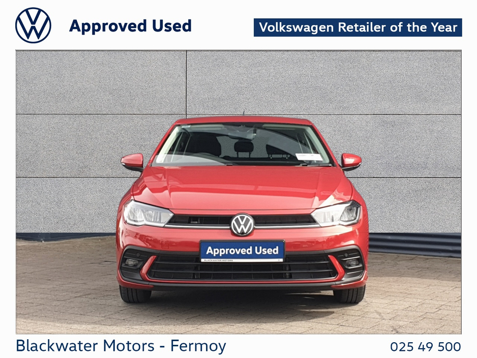2022 Volkswagen Polo 1.0TSI 95BHP LIFE WITH FLOOR MATS €18,950
