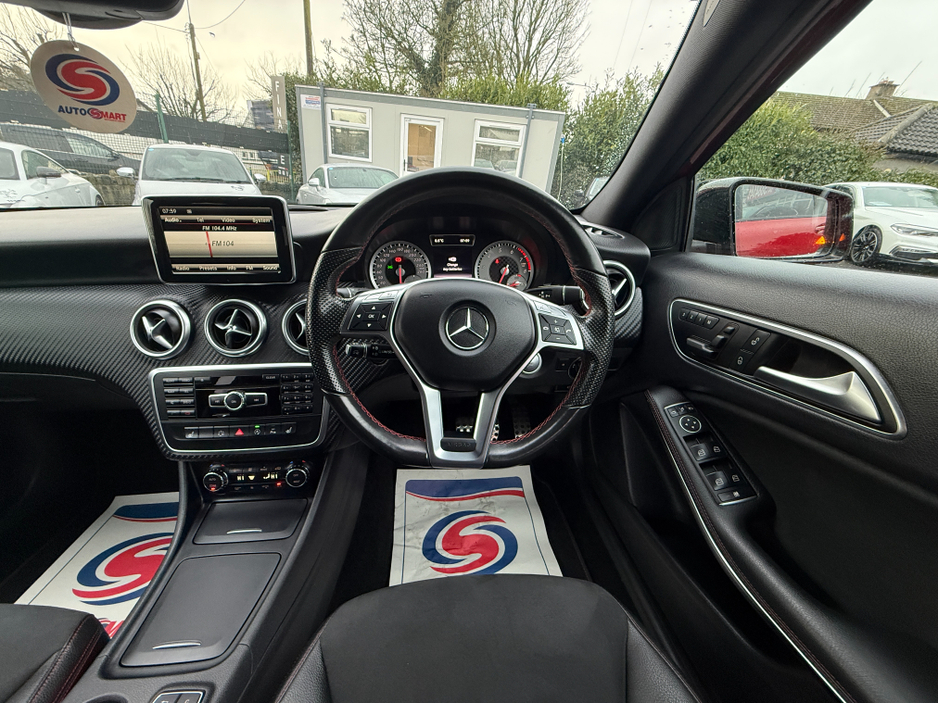 2015 Mercedes-Benz A Class A180 AMG LINE NIGHT PACK AMG INTERIOR HALF LEATHER SEATS / HI SPEC / SYSTEM LOW ROAD TAX BAND / SIMI DEALER €15,950