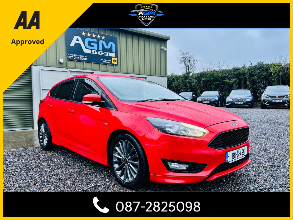 2018 Ford Focus ST-LINE 1.5 TD 120PS 6SPEED 4DR €13,950