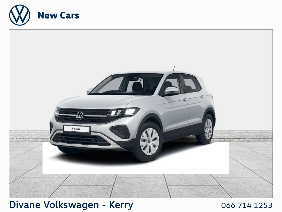 2026 Volkswagen T-Cross 1.0 PETROL 95BHP €31,400