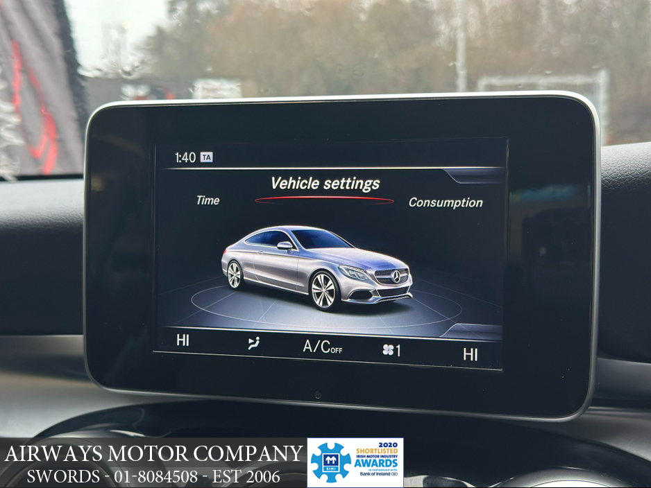 2018 Mercedes-Benz C Class C180 COUPE SPORT 2DR €22,950