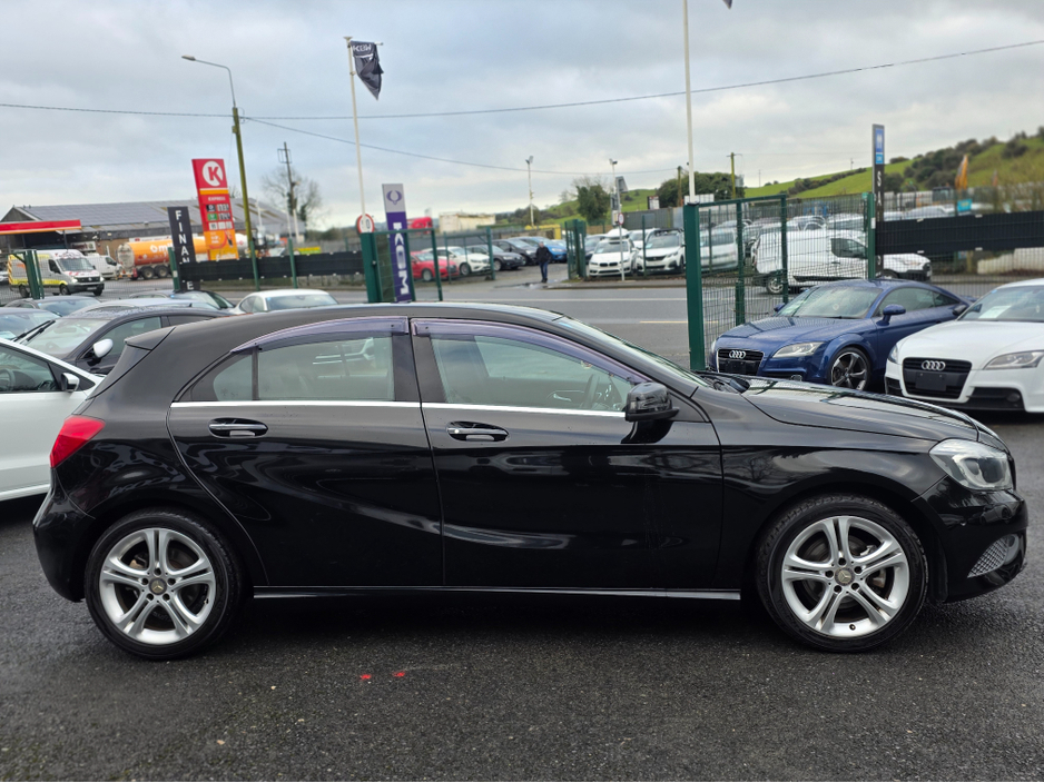 2015 Mercedes-Benz A Class A180 ONLY 38,105 KLMs SAT NAV PACK LEATHER TRIM SEATS INTERIOR HALF LEATHER SEATS / HI SPEC / SYSTEM LOW ROAD TAX BAND / SIMI DEALER €15,750