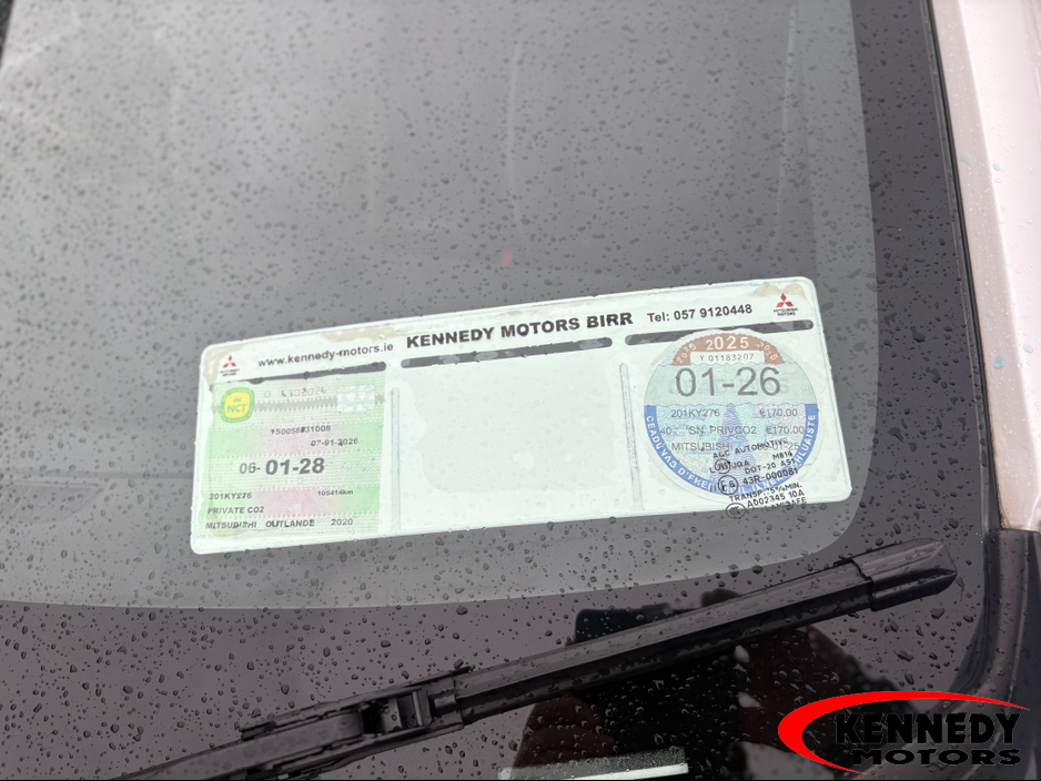 2020 Mitsubishi Outlander OUTL PHEV INSTY INSTYLE 4DR AUTO €23,995