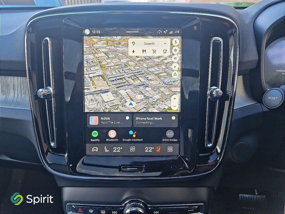 2025 Volvo EX40 Fully Electric, Single Moto,r Extended Range, Ultra, Panoramic Sunroof, HK Premium Sound, 360 View Camera, F&R Heated Seats, Adaptive Cruise Control With Pilot Assist, BLIS/CTA, Volvo On Call €52,950