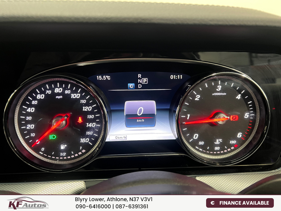 2018 Mercedes-Benz E Class E220d AMG Line 191bhp 4dr Auto - 181 Reg €23,995