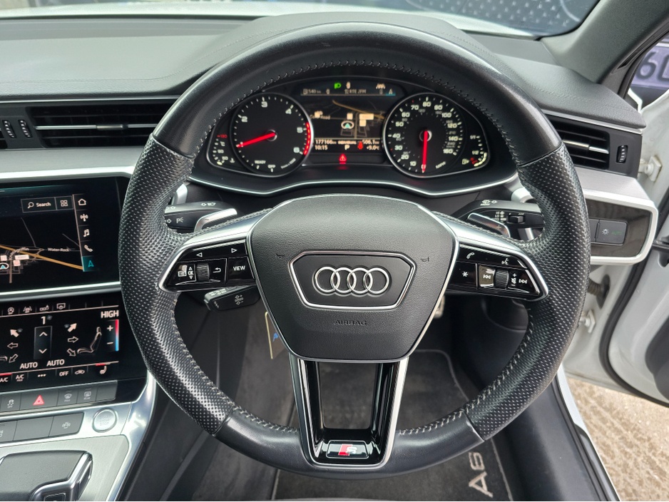 2019 Audi A6 2.0 TDI S LINE 40 204PS 4DR AUTOMATIC BLACK EDITION WHITE!IMMACULATE €29,950
