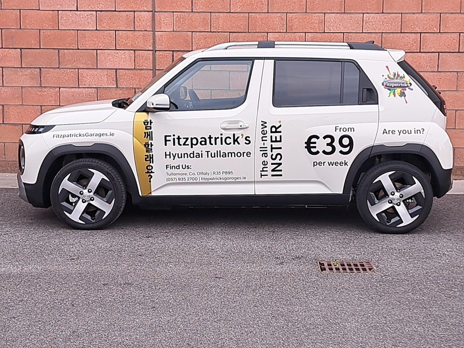 2025 Hyundai Inster Elegance Model 49 k/W Battery with 360 kms €21,950