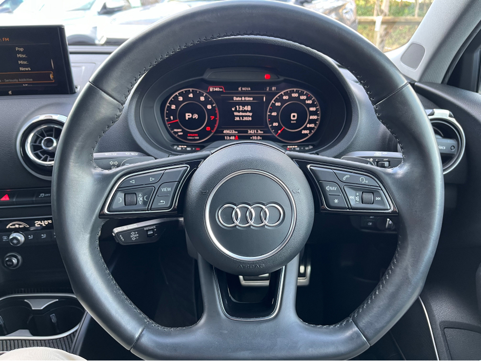 2018 Audi A3 1.4 PETROL AUTO SPORT SALOON €21,895