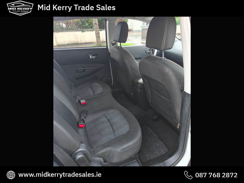 2013 Nissan Qashqai +2 + 2 1.5 DCI ACENTA 5DR 104BHP €4,995