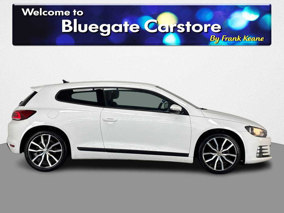 2016 Volkswagen Scirocco SPORT 1.4 TSI MANUAL**MULTIFUNCTIONAL STEERING WHEEL**18"ALLOYS**DUAL CLIMATE CONTROL**KEYLESS START**DIGITAL MEDIA DISPLAY**PARKING SENSORS**ISOFIX**FINANCE AVAILABLE** €14,995