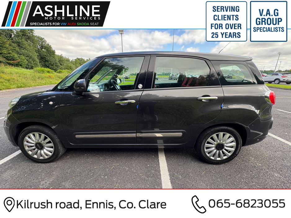 2016 Fiat 500l 500L MP POP STAR 1.3 MULTIJET 4 4DR €9,995