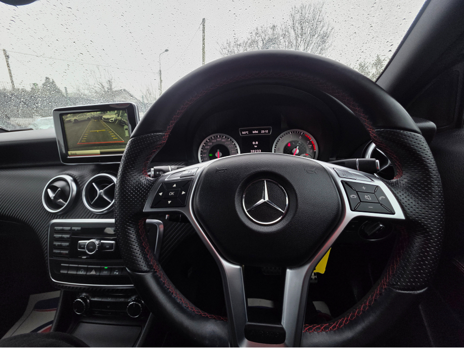 2013 Mercedes-Benz A Class ( 132 REG A180 AMG LINE  HALF LEATHER SEATS  / HI SPEC / SYSTEM LOW ROAD TAX BAND / SIMI DEALER €13,450