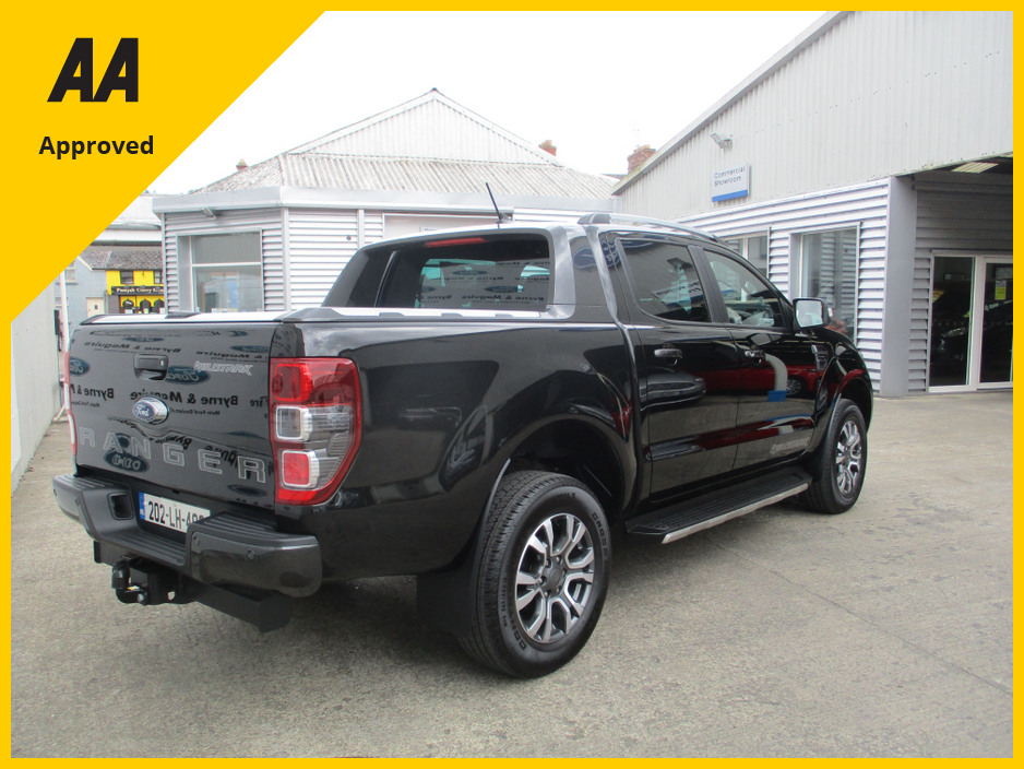 2020 Ford Ranger DOUBLE CAB WILDTRAK 2.0L 213PS  AUTOMATIC, ONLY 80000  KMS . FULLY SERVICED AND READY TO GO WITH WARRANTY AND 12 MONTHS AA COVER.   NO VAT !! €37,500
