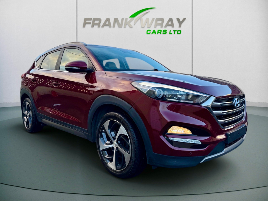 2016 Hyundai Tucson 2.0 CRDI PREMIUM B-DRIVE 2WD **FULL LEATHER**XENONS**SAT NAV**18"ALLOY WHEELS**REVERSE CAMERA**MINT**FSH** €14,950