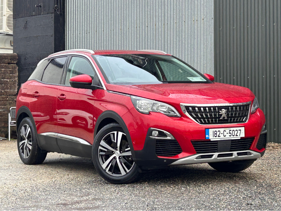 2018 Peugeot 3008 ALLURE 1.5 BLUE HDI 130 6 6.2 4DR €15,950