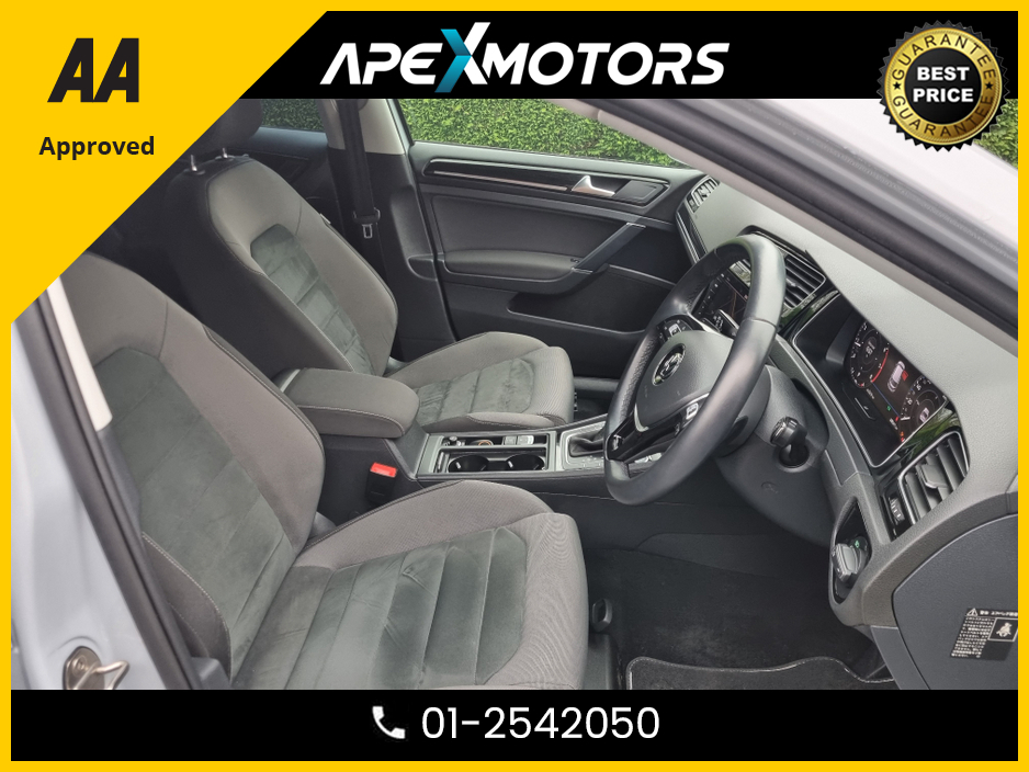 2018 Volkswagen Golf FINANCE ARRANGED * BEAUTIFUL PEARL WHITE ( NEW COLOUR)  * 1.4 HIGHLINE  * AUTOMATIC * AA APPROVED  * 101 SAFETY CHECKLIST * 12-MONTH ROADSIDE ASSIST  * IMMACULATE * TOP-SPEC * LOW LOW KMs * ADAPTIVE C €19,949