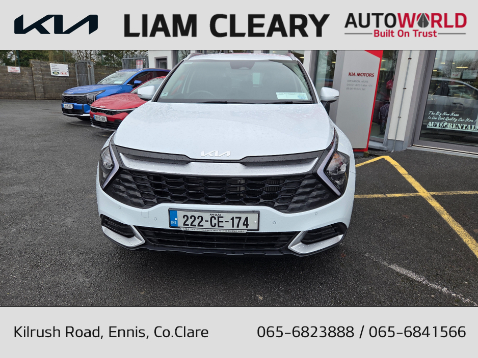2022 Kia Sportage MANUAL 5DR €30,995