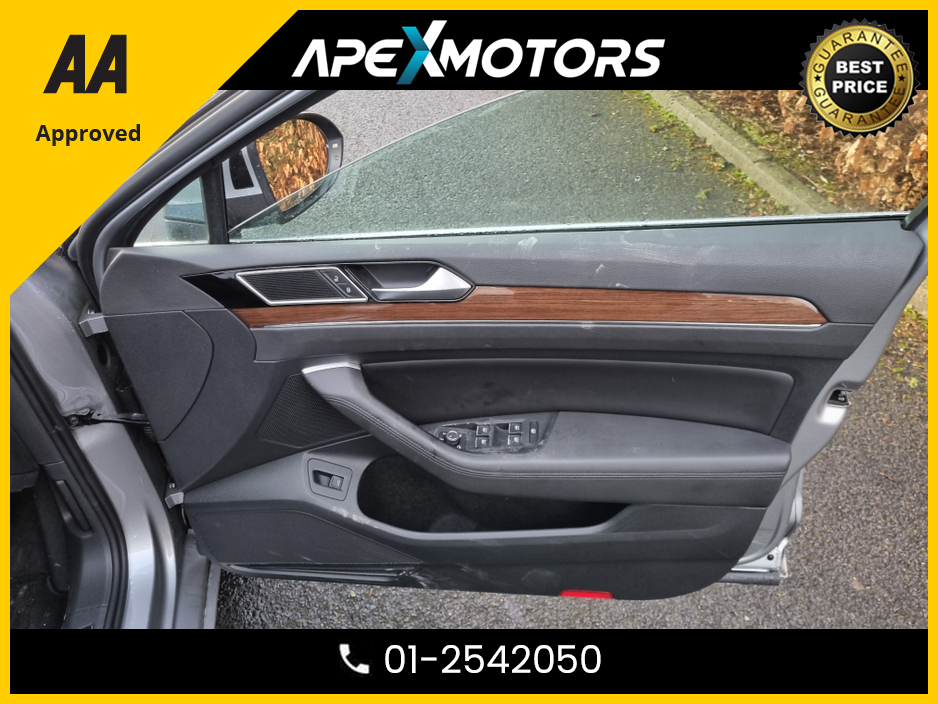 2019 Volkswagen Passat FINANCE ARRANGED * 2.0 ESTATE AUTO HIGHLINE * AUTOMATIC * TOP-SPEC ( EVERY EXTRA) * BLACK LEATHER INTERIOR * AA APPROVED  * 101 SAFETY CHECKLIST * 12-MONTH ROADSIDE ASSIST  * IMMACULATE *  01-2542050 €23,249