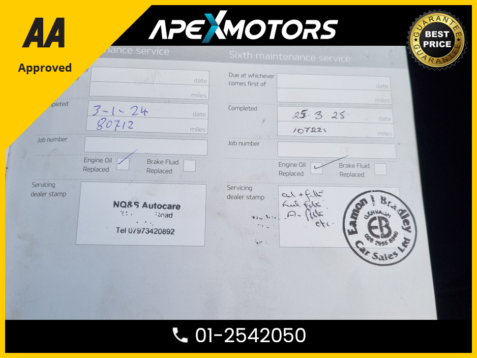 2020 Kia Sportage FINANCE ARRANGED * CRDI GT-LINE S MHEV * NEW NCT DEC-27 * IMMACULATE * 6-STAMPS SERVICE HISTORY * AA APPROVED * 101 SAFETY CHECKLIST * AUTOMATIC (DSG) * HEATED SEATS * COLOUR REVERSE CAMERA * TOP-SPEC €24,949