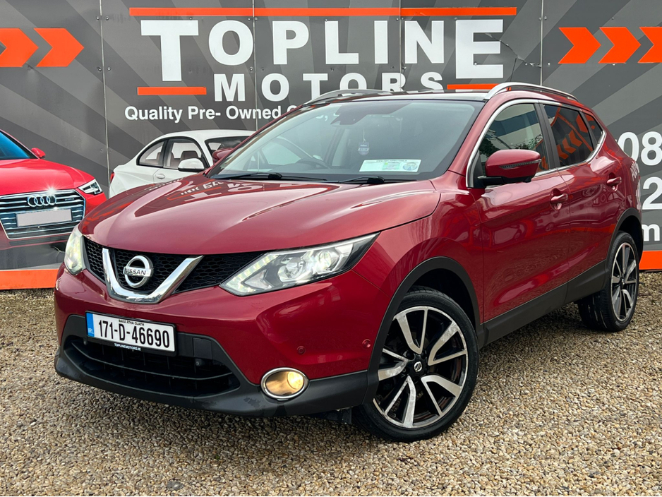 2017 Nissan Qashqai ==1.5 DCI TEKNA //FULL LEATHER//PAN ROOF//HEATED SEATS== €11,950