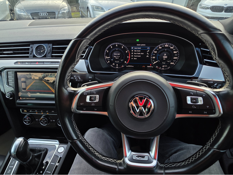 2016 Volkswagen Passat ( 162 REG 2.0 TSI R-LINE FULL LEATHER SEATS ELECTRIC HEATED SEATS SAT-NAV REV CAMERA BLIND-SPOT CARPLAY ANDROID AUTO €19,950