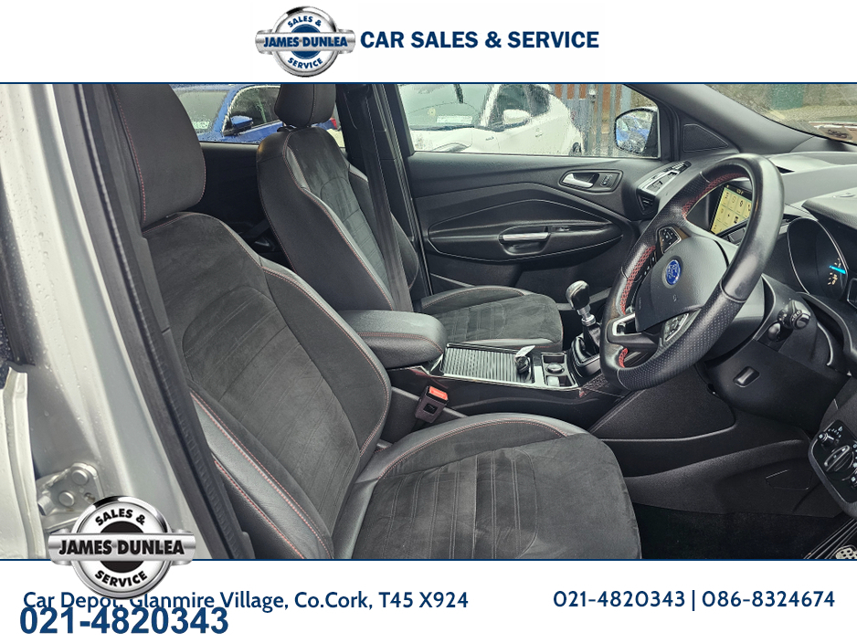 2019 Ford Kuga ST-LINE 1.5 TDCI 120PS 4DR €18,950