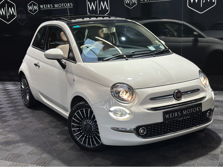 2017 Fiat 500 1.2  LOUNGE S4 2DR TILT & SLIDE SUNROOF 69BHP €10,950