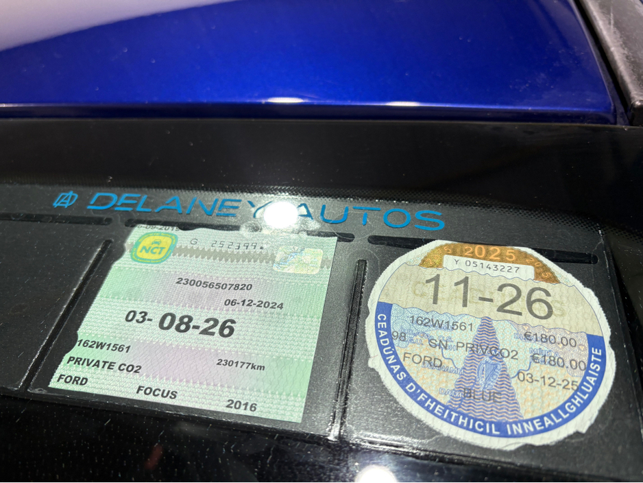 2016 Ford Focus 1.5 TDCI TITANIUM 120PS 6SPEED 5DR €9,950