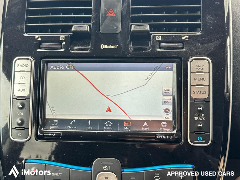 2017 Nissan Leaf Nissan Leaf 30kWh SV | Electric Hatchback | Cold Pack | Auto | White | Letterkenny €7,900