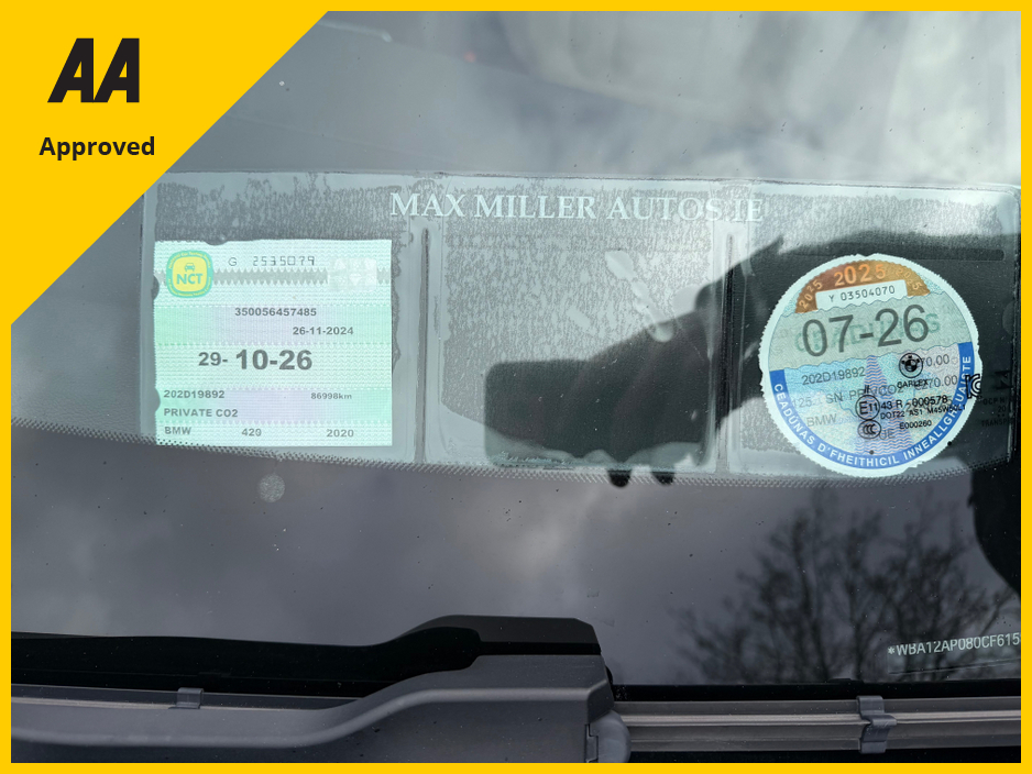 2020 BMW 4 Series 420I M SPORT 2DR AUTO TOP SPEC FULLY LOADED €36,995