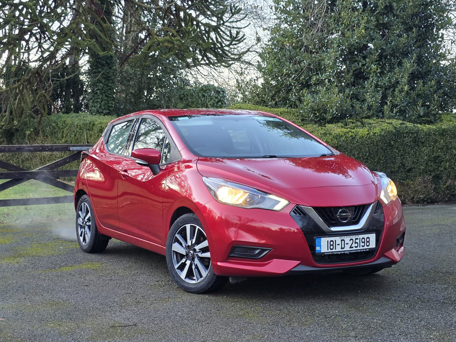 2018 Nissan Micra 1.0 73ps SV €8,950