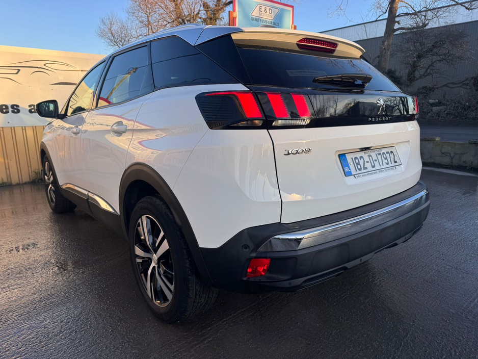 2018 Peugeot 3008 ALLURE 1.5 BLUE HDI 130 6 6.2 4DR €14,800