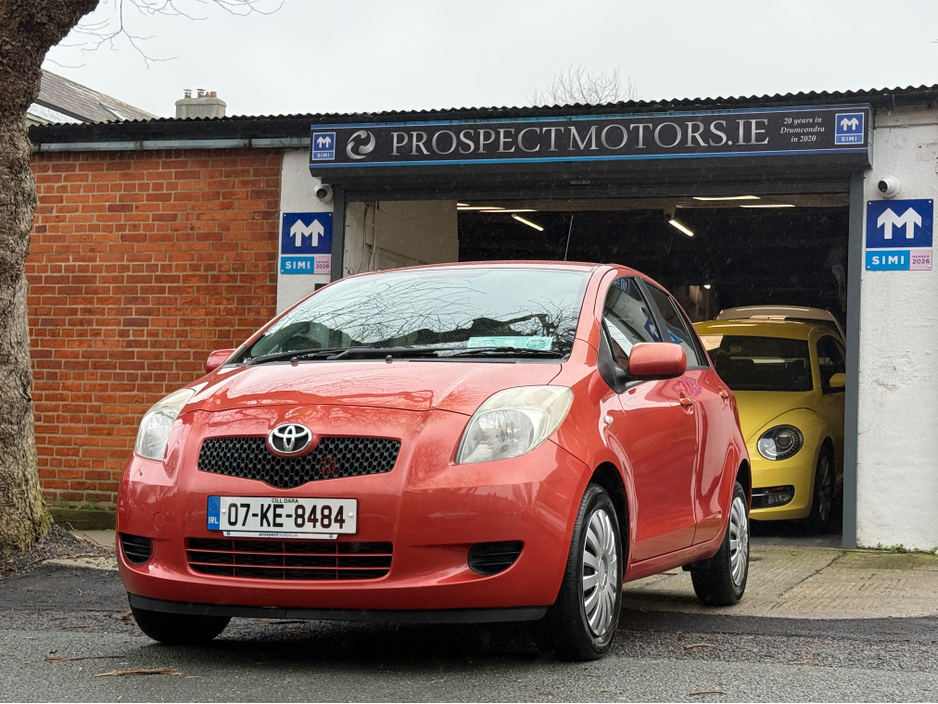 2007 Toyota Yaris 1.0 Petrol Luna, New Nct 05/2027, Tax 04/2026, Ideal Starter Car, Cheap Tax & Insurance, 5 Door, Very Reliable Hatchback, Service & Warranty Inclued, SIMI Dealer, €3,950