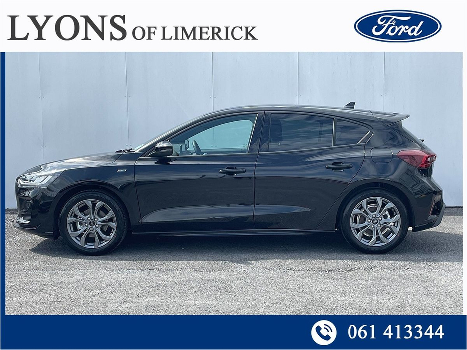 2026 Ford Focus ST-Line 5 door 1.0L EcoBoost 125PS Petrol 6 Speed €35,940