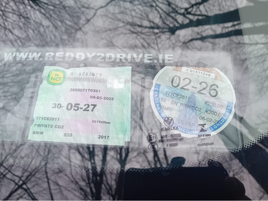 2017 BMW 5 Series 520 D  AUTO SE 5DR ESTATE TOURING  @ REDDY2DRIVE LTD €21,500