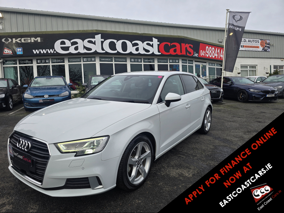 2019 Audi A3 ( 192 )1.4 TFSI LEATHER PACK VIRTUAL COCKPIT - NAVIGATION -CARPLAY ANDROID AUTO  - REVERSING CAMERA / PARKING SENSORS - DRIVE MODE €23,500
