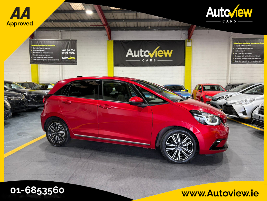 2021 Honda Fit /Jazz EX Sport New Model 1.5 Self-Charging Hybrid Automatic. AA APPROVED // FINANCE & NATIONWIDE DELIVERY AVAILABLE // SIMI DEALER €19,995
