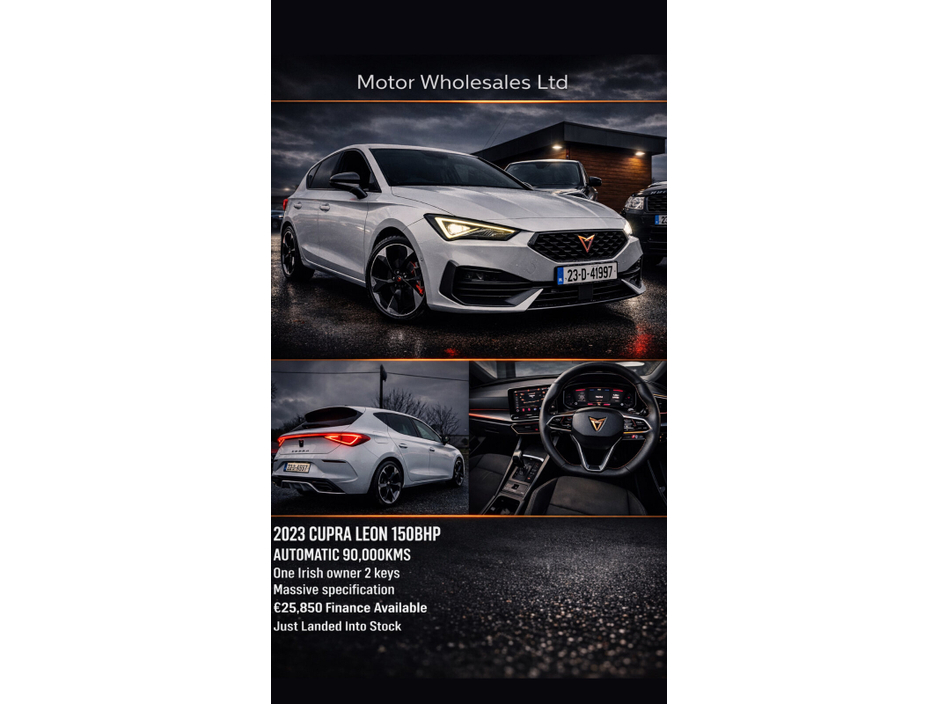 2023 Cupra Leon 1.5eTSI 150hp DSG €25,850