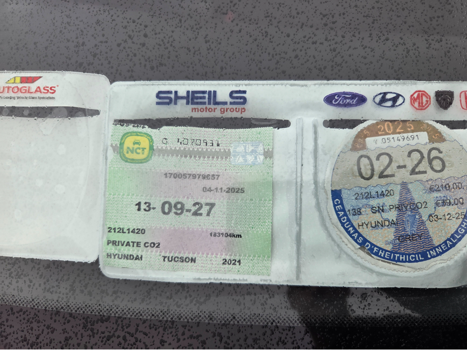 2021 Hyundai Tucson IX35 COMFORT PLUS 5DR €17,950