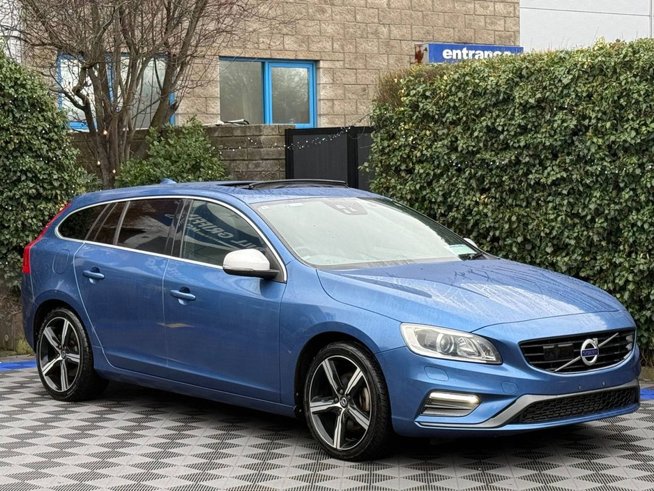 2017 Volvo V60 R-DESIGN D4 2.0 // OPENING SUNROOF // SERVICE HISTORY // DIAMOND CUT ALLOYS €19,900