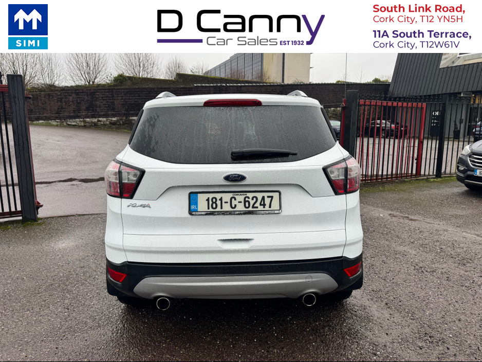2018 Ford Kuga TITANIUM 1.5 TDCI 120PS  5DR €16,900