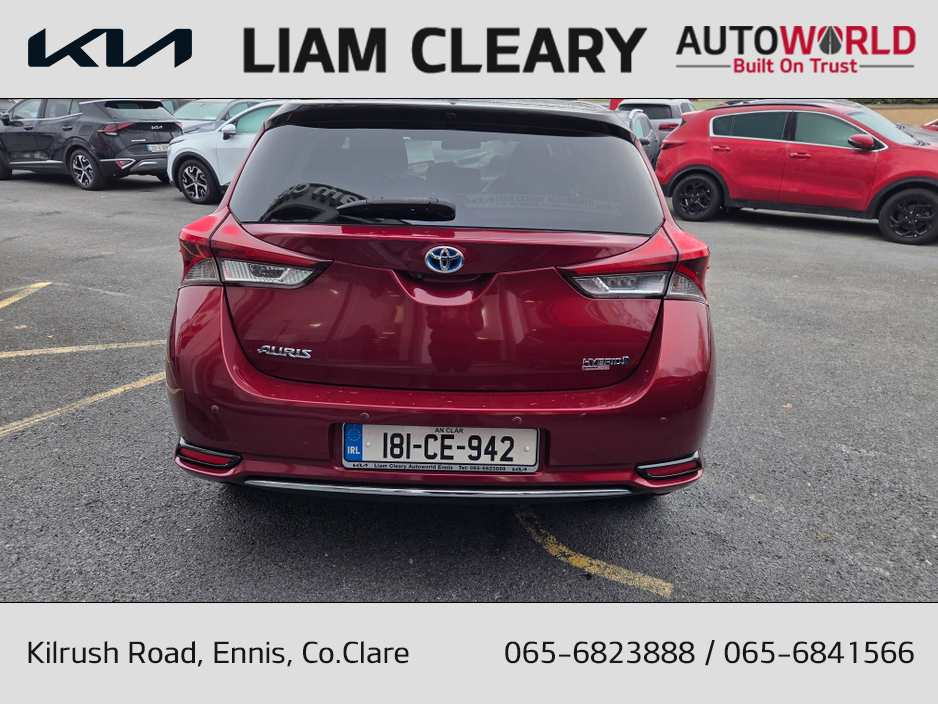 2018 Toyota Auris HYBRID LUNA SPORT AUTO 4DR €17,495